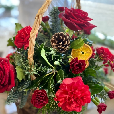 Christmas Festive Basket